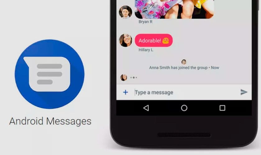 Android Messages 2.8 introduce la barra de navegación Android Messages