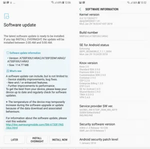 Actualización Galaxy A8+(2018)