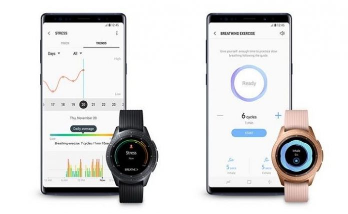 samsung health app