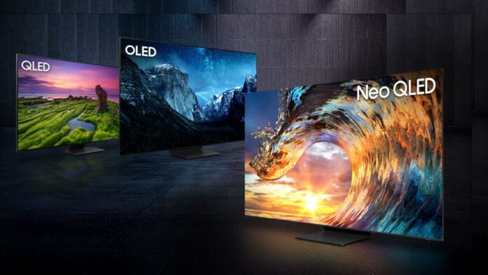 OLED, NEO QLED, QLED