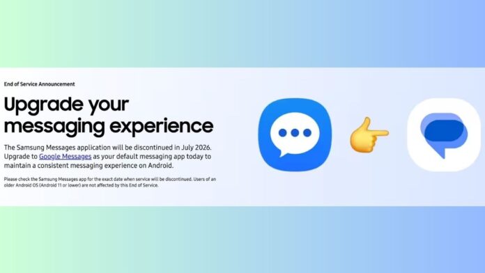 samsung message